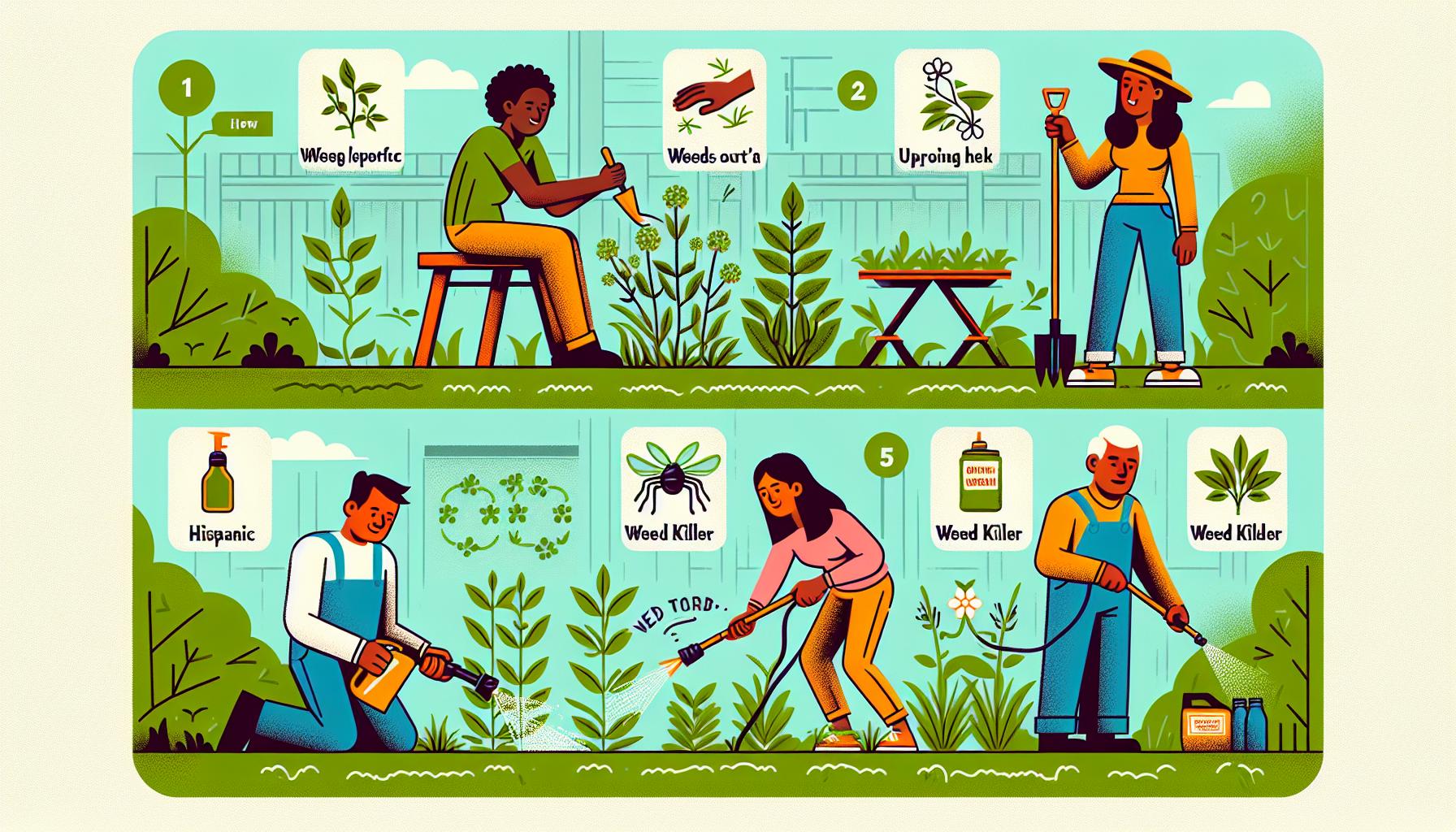 Účinné metody odstranění plevele