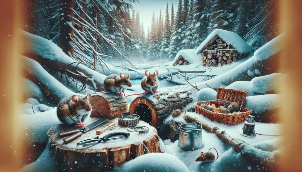 Co dělají myši v zimě? Zjistěte, jak je udržet venku!