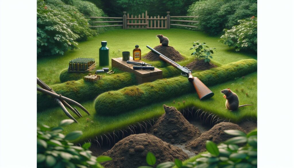 Jak účinně vyhnat zákeřného krtka z vaší zahrady?