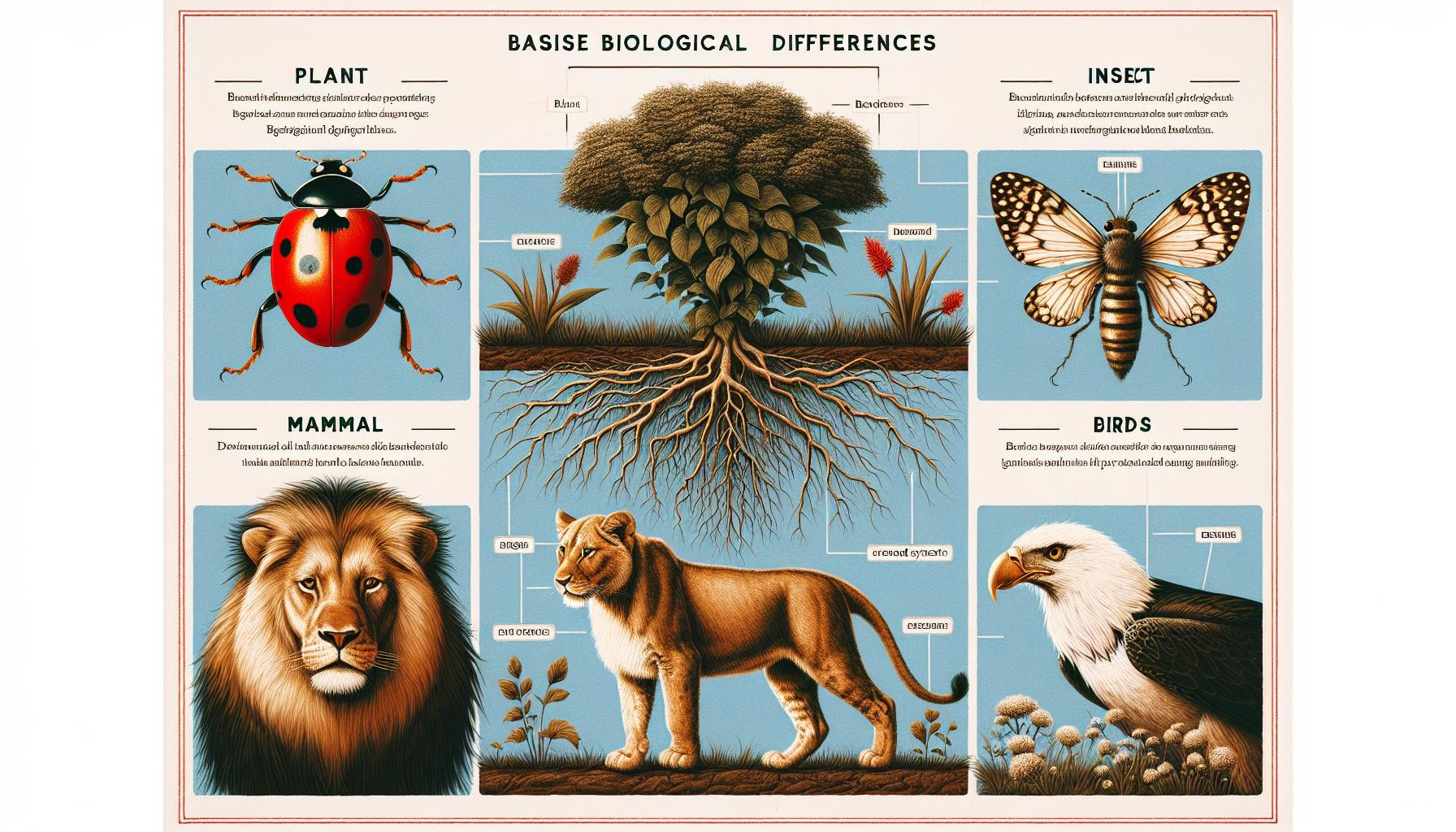 Základní biologické rozdíly
