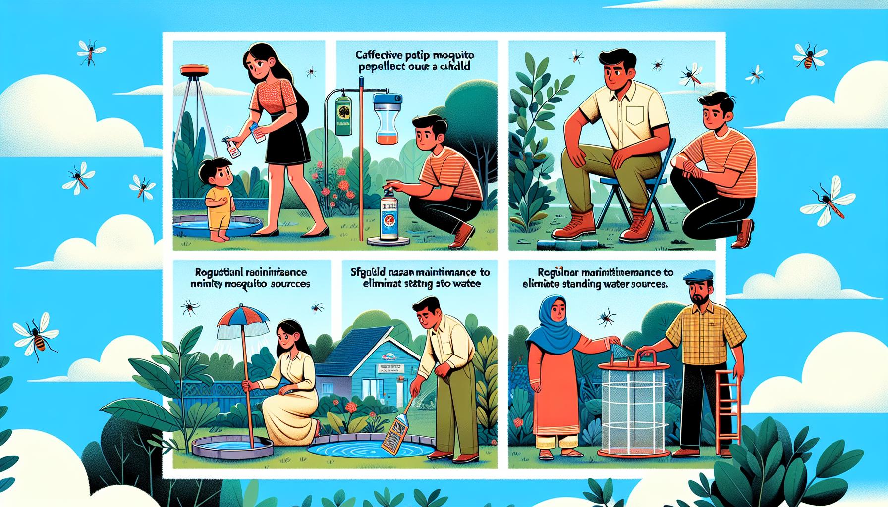 Jak efektivně bojovat s komáry